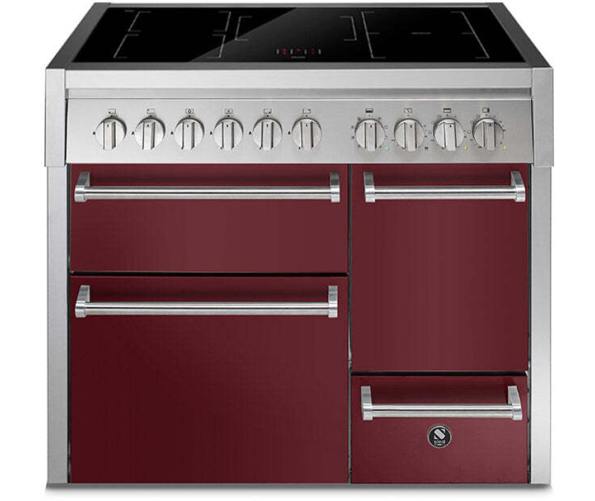 Steel GQ10SFF-D-5FI fornuis met combi-stoomoven - Genesi - 100 cm. breed
