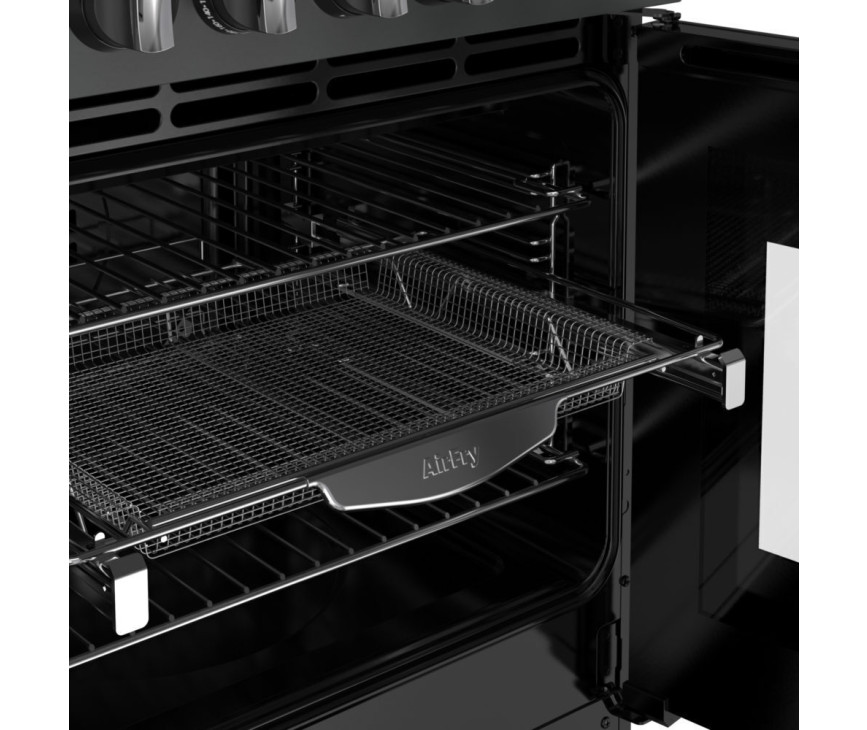 Stoves Richmond 100 DF gas fornuis - antraciet - 100 cm. breed