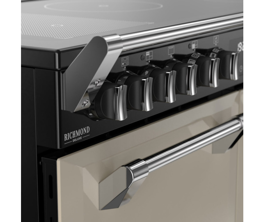 Stoves Richmond 100 Ei DX RTY inductie fornuis - creme - 100 cm. breed