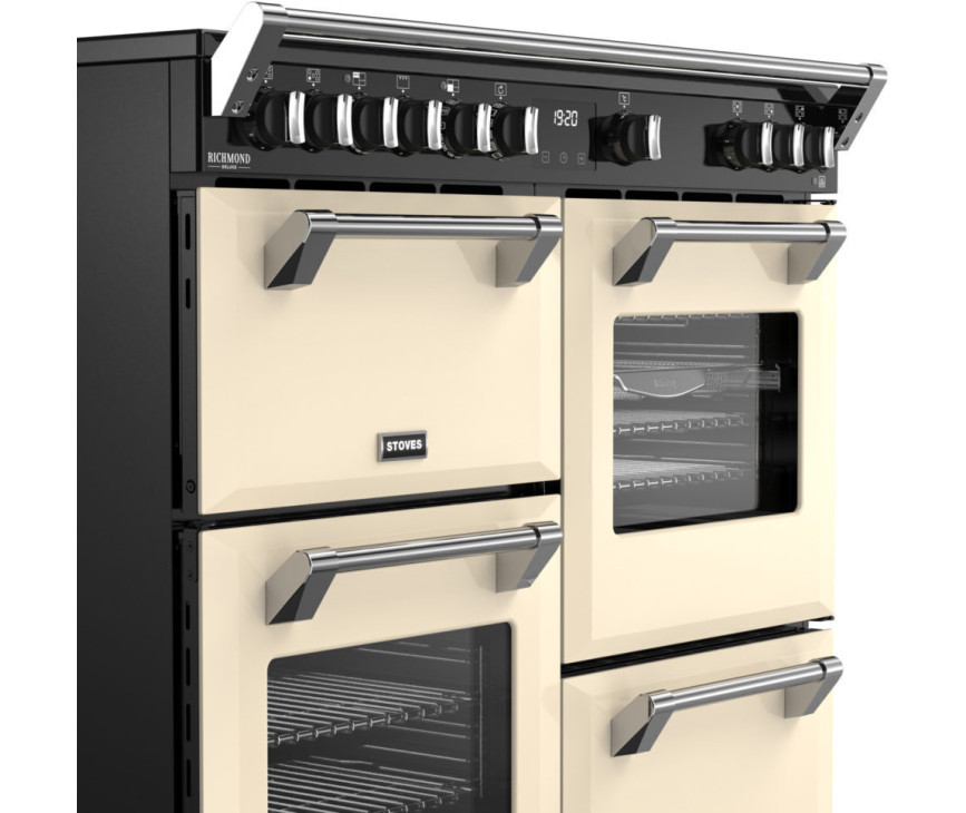 Stoves Richmond 100 Ei DX RTY inductie fornuis - creme - 100 cm. breed
