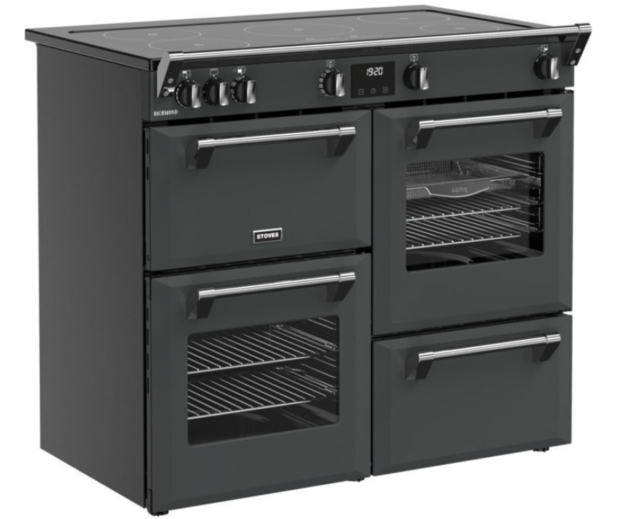 Stoves Richmond 100 Ei TCH Ant inductie fornuis - antraciet