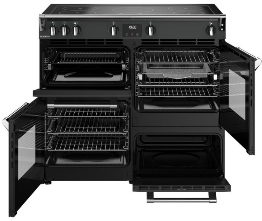 Stoves Richmond 100 Ei TCH Ant inductie fornuis - antraciet