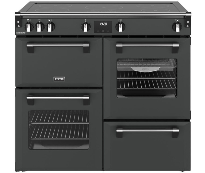 Stoves Richmond 100 Ei TCH Ant inductie fornuis - antraciet
