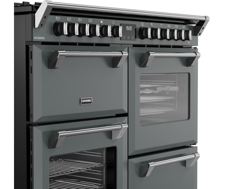 Stoves Richmond 110 DF gas fornuis - antraciet - 110 cm. breed