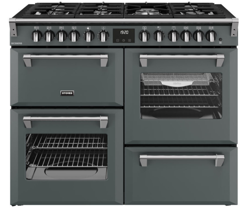 Stoves Richmond 110 DF gas fornuis - antraciet - 110 cm. breed