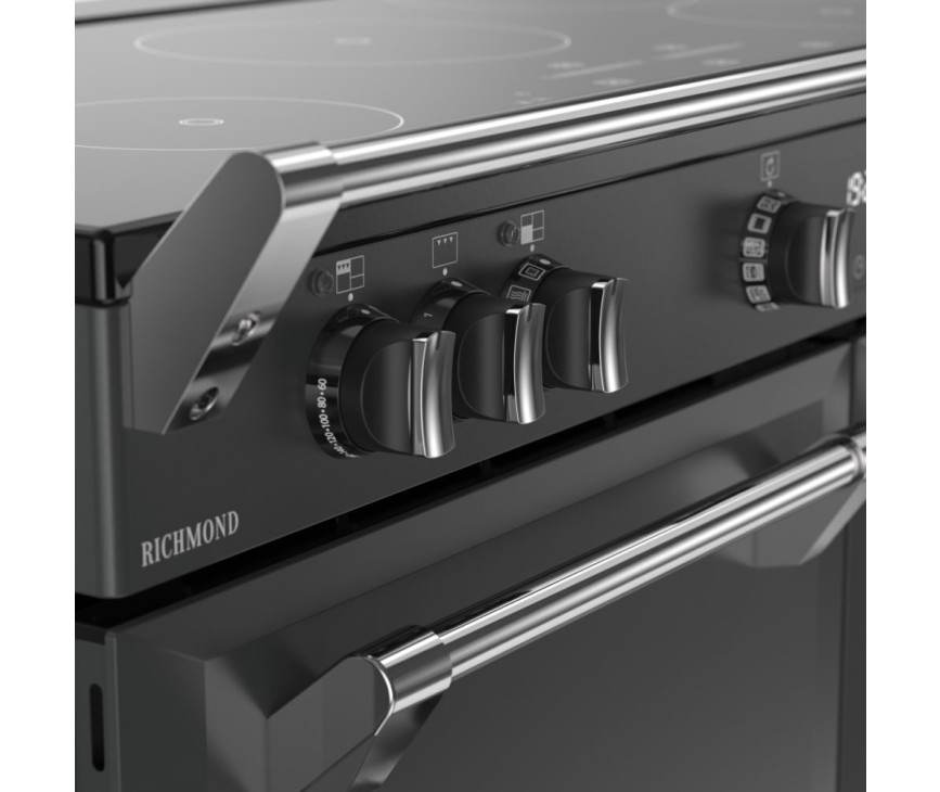 Stoves Richmond 110 Ei TCH inductie fornuis - antraciet - 110 cm. breed