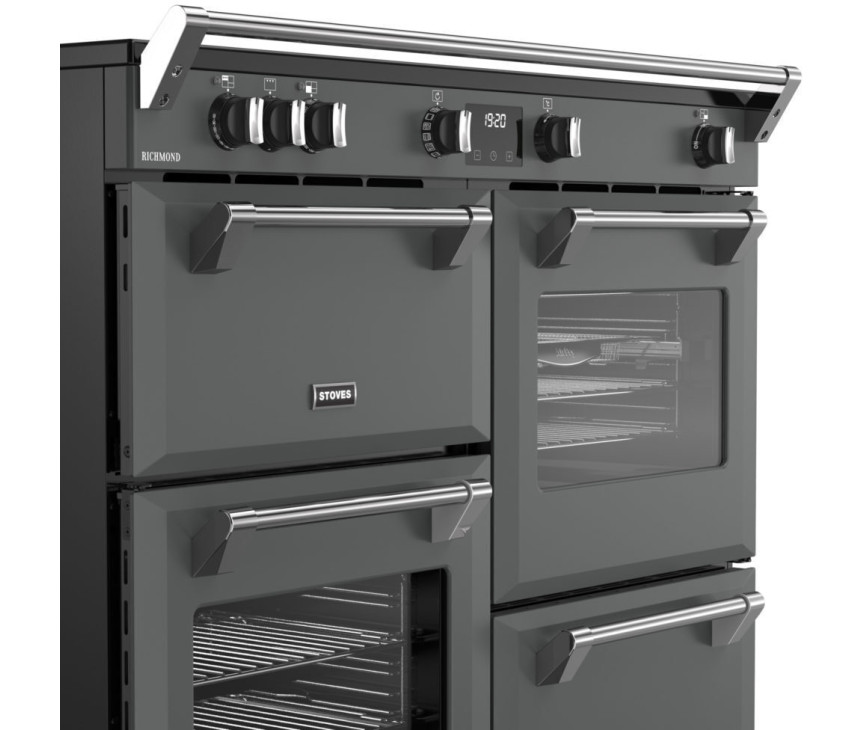 Stoves Richmond 110 Ei TCH inductie fornuis - antraciet - 110 cm. breed