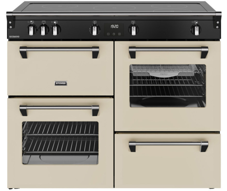 Stoves Richmond 110 Ei TCH inductie fornuis - creme - 110 cm. breed