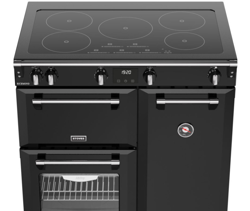 Stoves Richmond 90 Ei TCH inductie fornuis - zwart