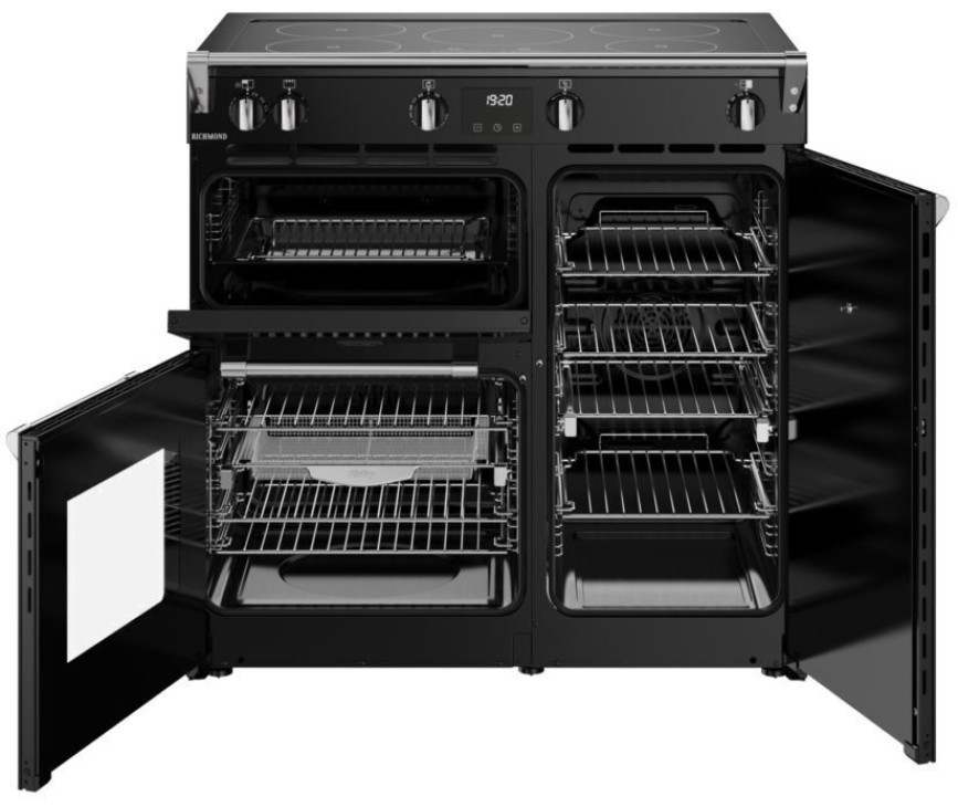 Stoves Richmond 90 Ei TCH inductie fornuis - zwart