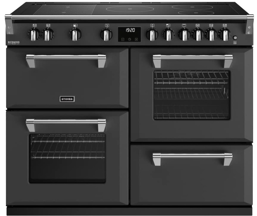 Stoves RICHMOND DX D1100Ei RTY AGR antraciet-mat inductie fornuis