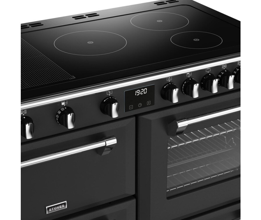 Stoves RICHMOND DX D1100Ei RTY AGR antraciet-mat inductie fornuis