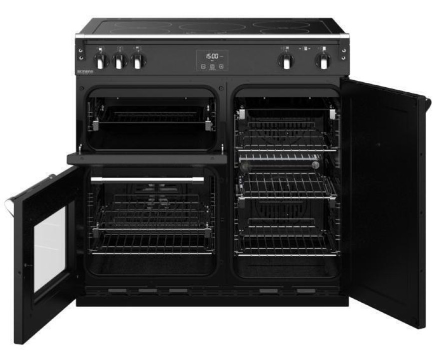 Stoves Richmond S1000 EI antraciet inductie fornuis - outlet