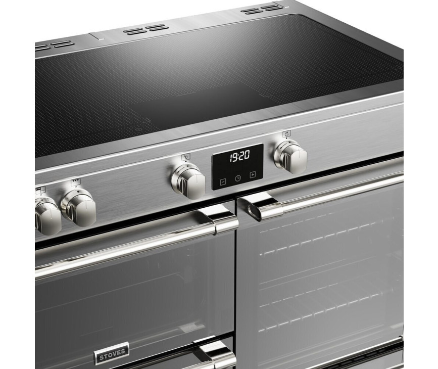 Stoves STERLING DX D1000Ei ZLS SS inductie fornuis