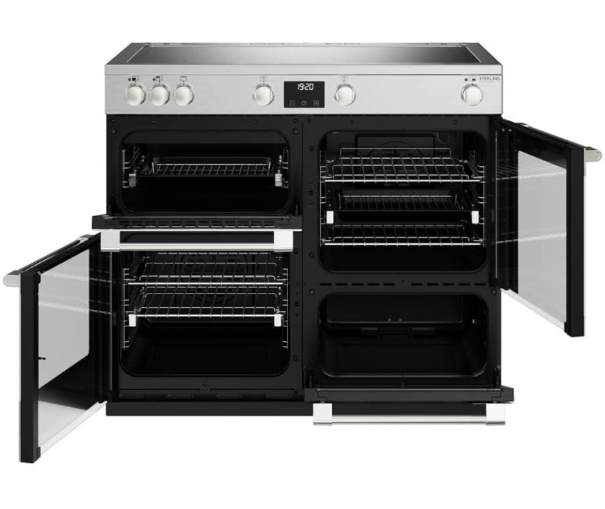 Stoves STERLING DX D1000Ei ZLS SS inductie fornuis