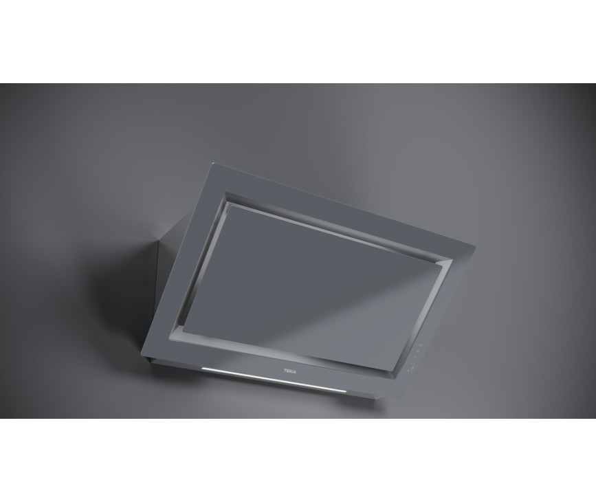 Teka DLV98660 ST TOS schuin anti-hoofdstoot afzuigkap - grijs glas