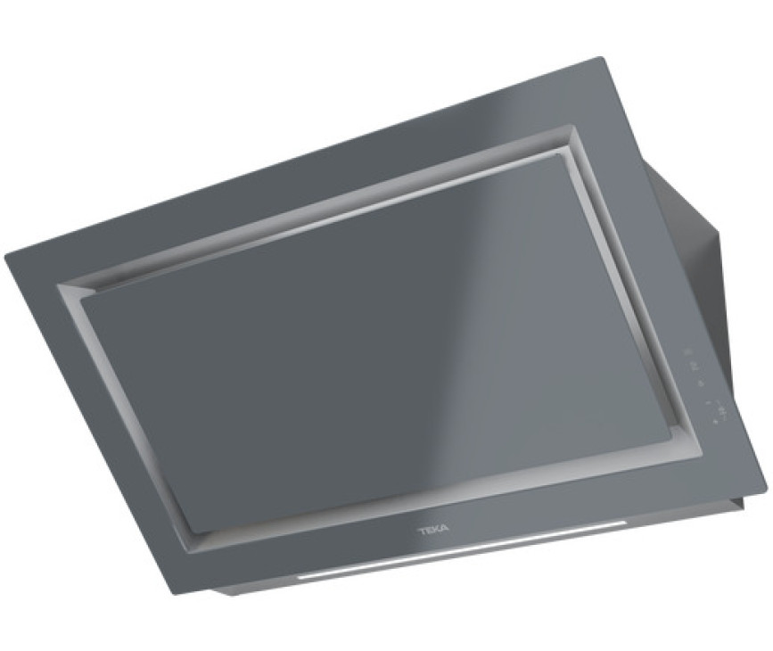 Teka DLV98660 ST TOS schuin anti-hoofdstoot afzuigkap - grijs glas