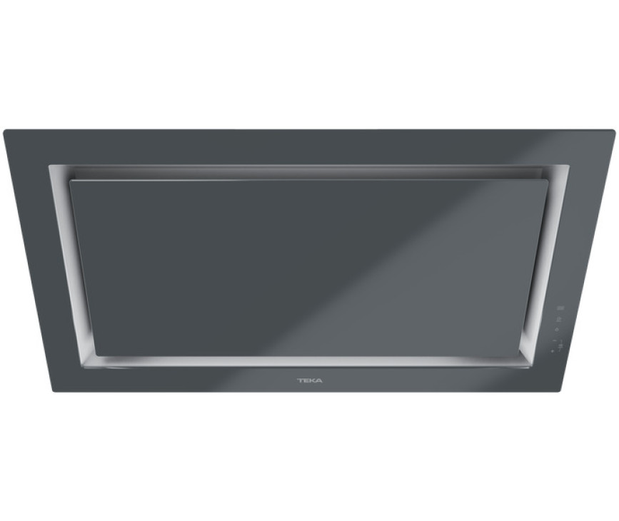 Teka DLV98660 ST TOS schuin anti-hoofdstoot afzuigkap - grijs glas