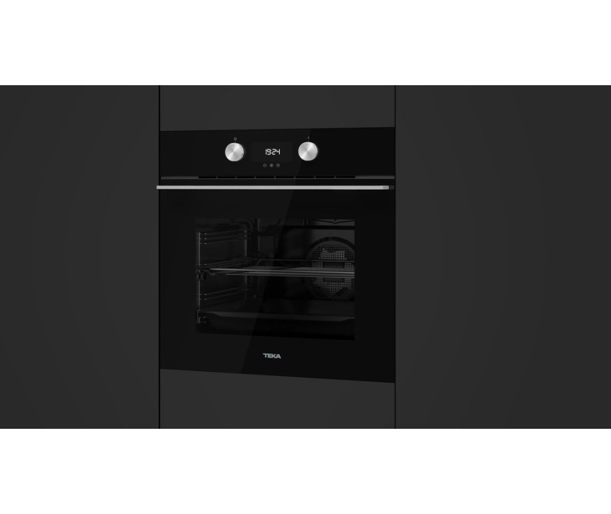 Teka HLB 8400 P BK inbouw zwarte glas oven