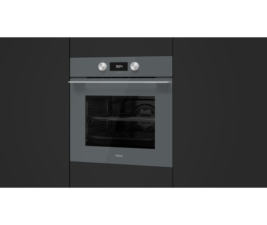 Teka HLB 8400 P ST oven inbouw grijs glas
