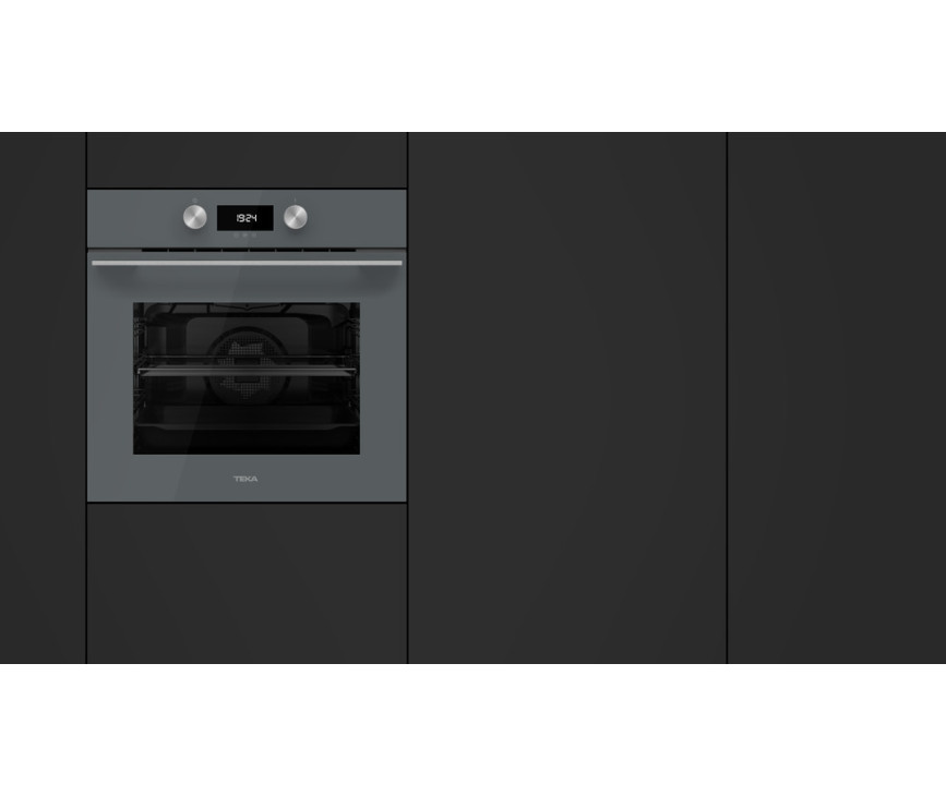 Teka HLB 8400 P ST oven inbouw grijs glas