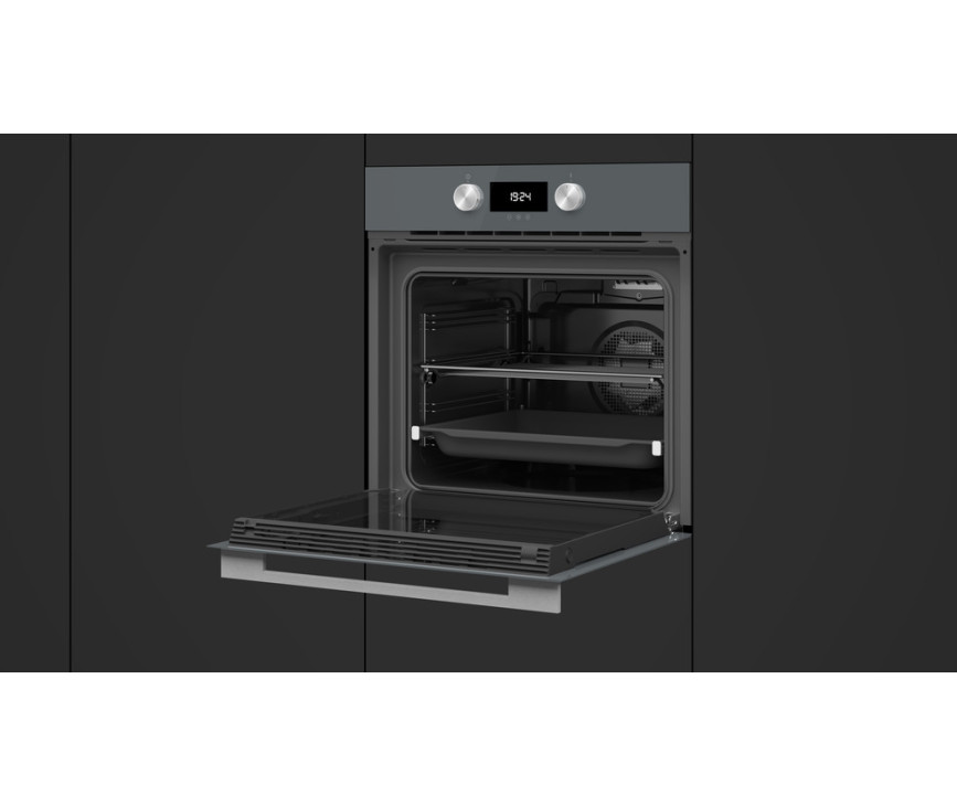 Teka HLB 8400 P ST oven inbouw grijs glas