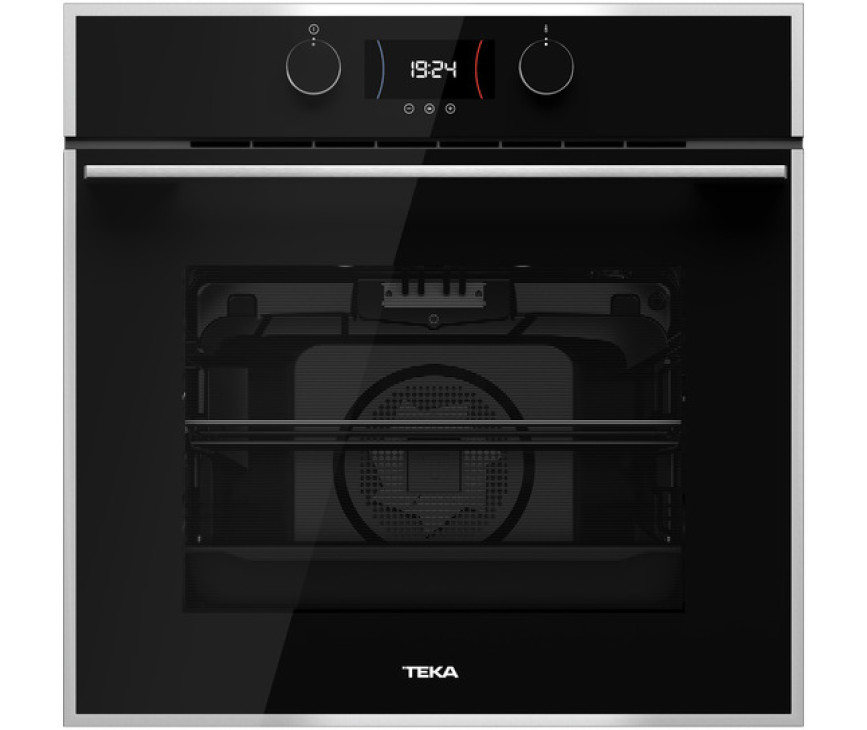 Teka HLB 840 P inbouw oven - zwart glas met rvs rand