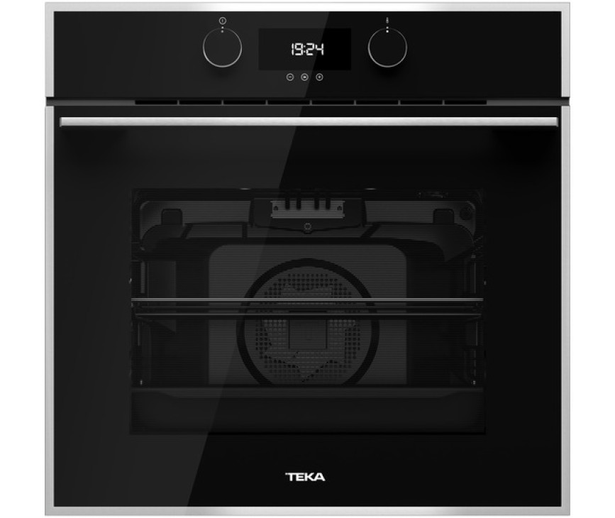 Teka HLB 840 P inbouw oven - zwart glas met rvs rand