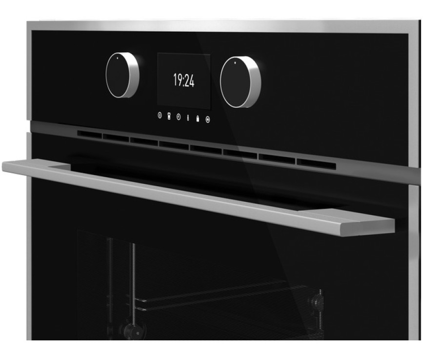Teka HLB 860 P inbouw oven met zwart glazen front