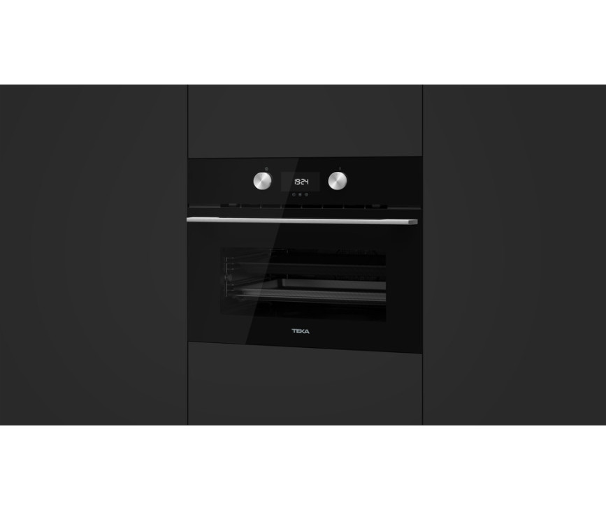Teka HLC 8440 C BK inbouw oven met magnetron - zwart glas