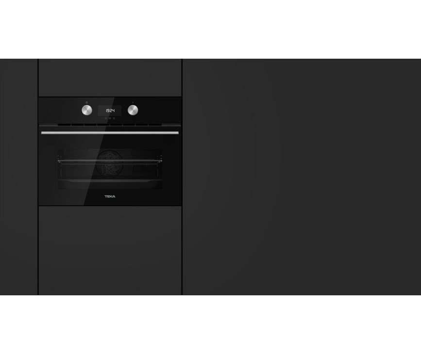 Teka HLC 8440 C BK inbouw oven met magnetron - zwart glas