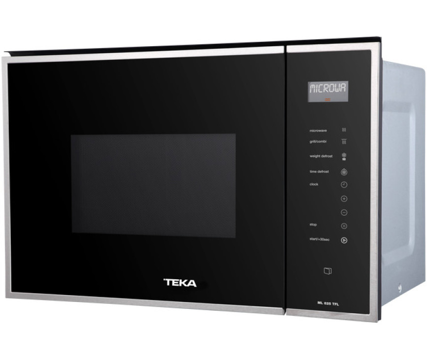 Teka ML825TFL inbouw magnetron met grill - zwart