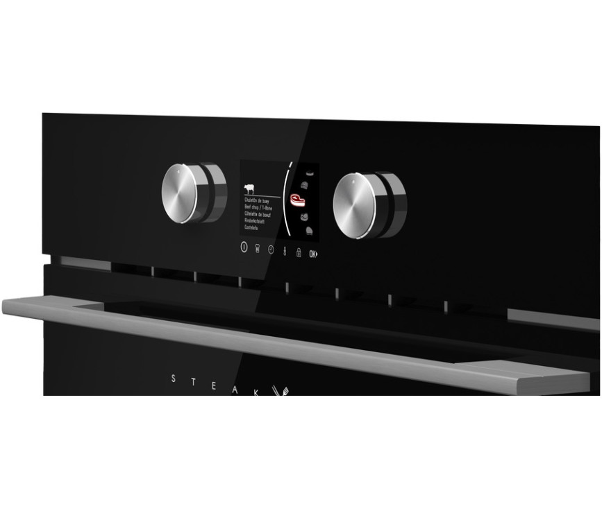 Teka STEAKMASTER BK inbouw zwarte glas oven