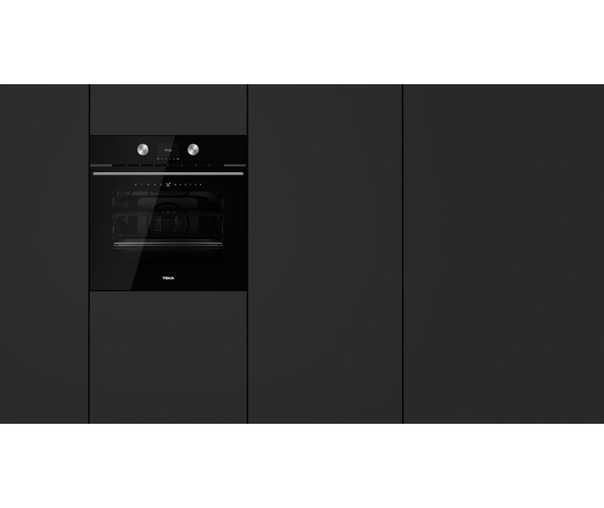 Teka STEAKMASTER BK inbouw zwarte glas oven