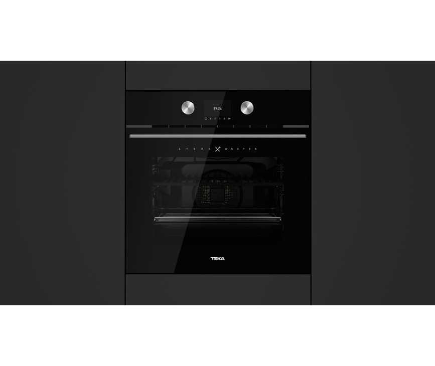 Teka STEAKMASTER BK inbouw zwarte glas oven