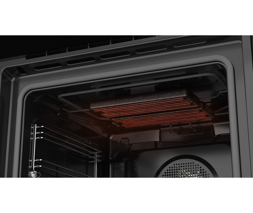 Teka STEAKMASTER ST inbouw oven - zwart glas met rvs rand