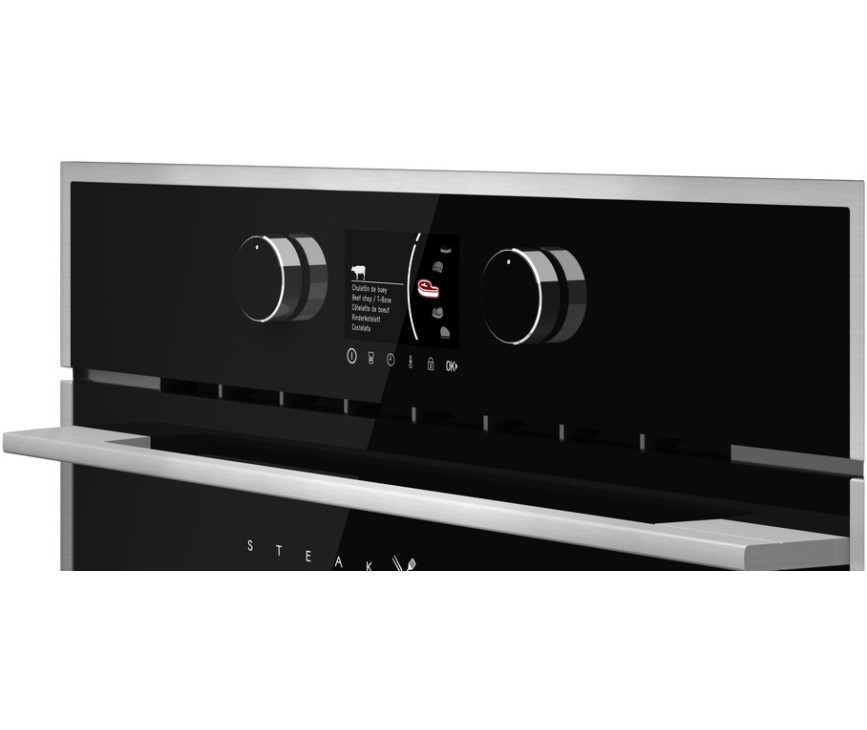 Teka STEAKMASTER ST inbouw oven - zwart glas met rvs rand