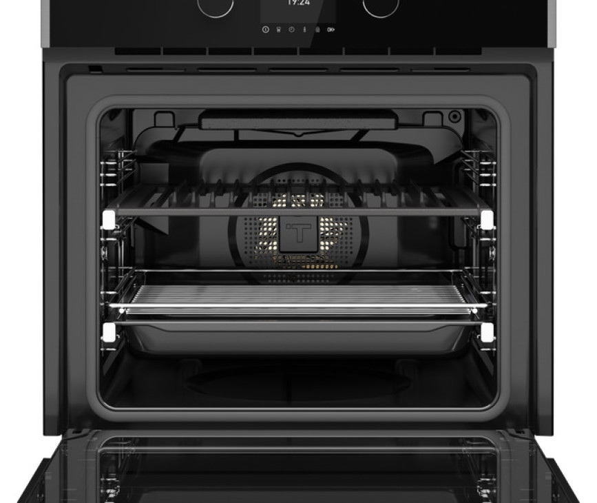 Teka STEAKMASTER ST inbouw oven - zwart glas met rvs rand