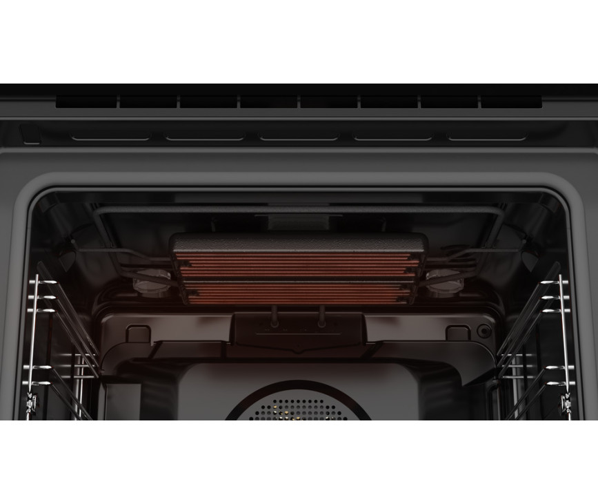 Teka STEAKMASTER ST inbouw oven - zwart glas met rvs rand