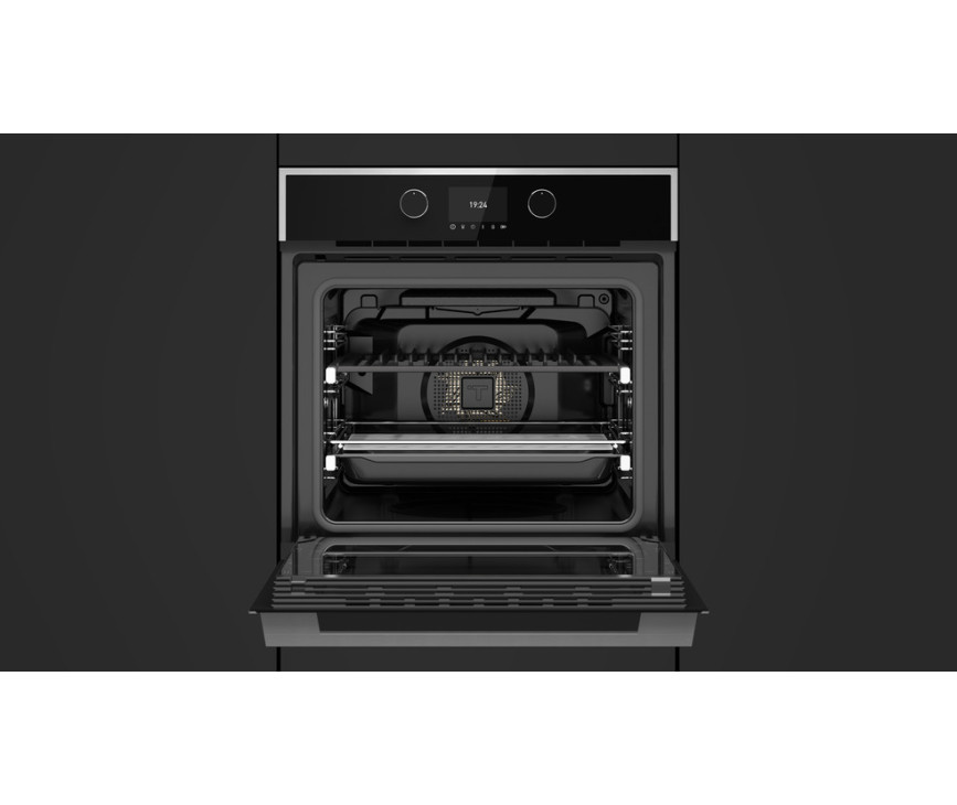 Teka STEAKMASTER ST inbouw oven - zwart glas met rvs rand