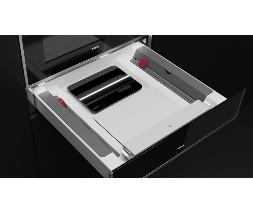 Teka VS 152 GS inbouw vacumeerlade - zwart glas