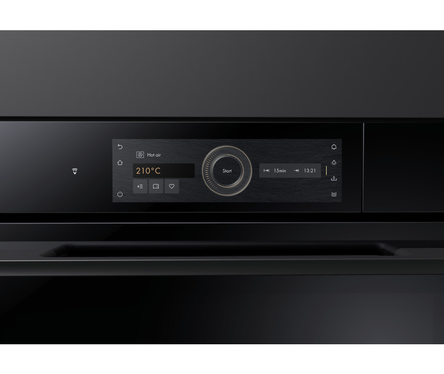 V-Zug Combair V4000 45P inbouw oven - zwart spiegelglas
