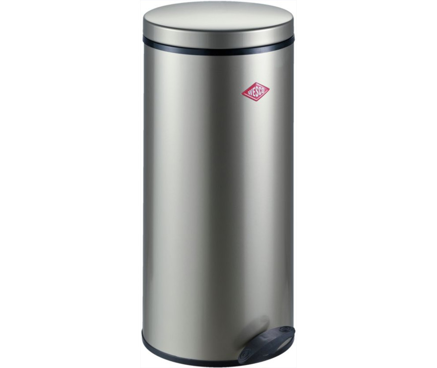 Wesco Gastro Pedaalemmer 127, Nieuwzilver 8012180 afvalbak - 