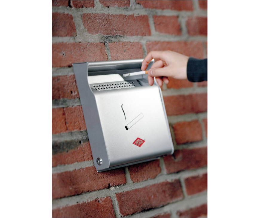 Wesco Wandasbak, Zilver 8011700 afvalbak - 