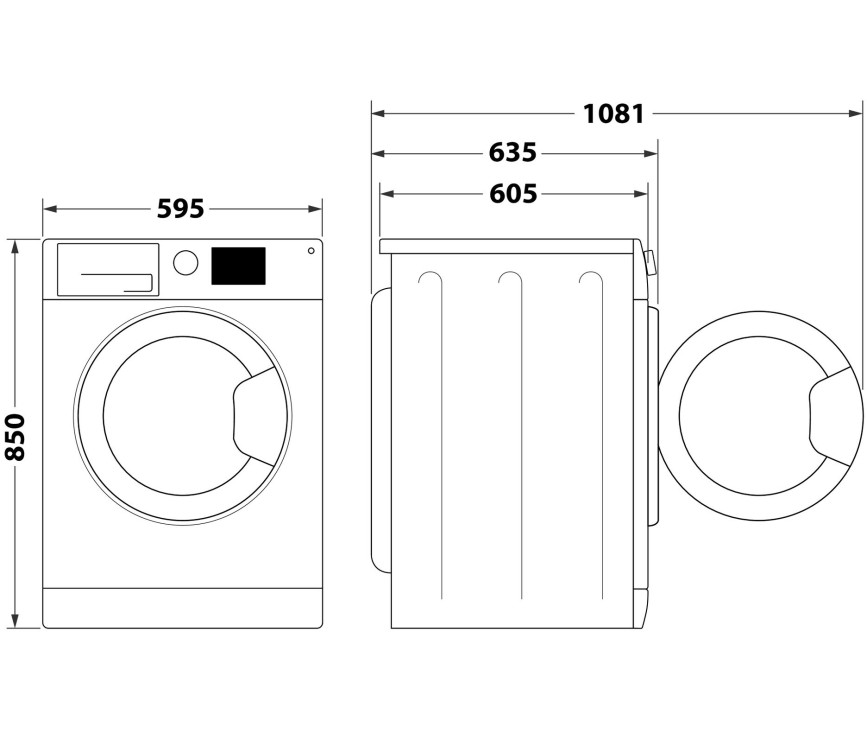 Whirlpool FFD 11469E BV BE wasmachine