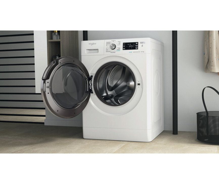 Whirlpool FFWDB 976258E BCV BE was/droogcombinatie