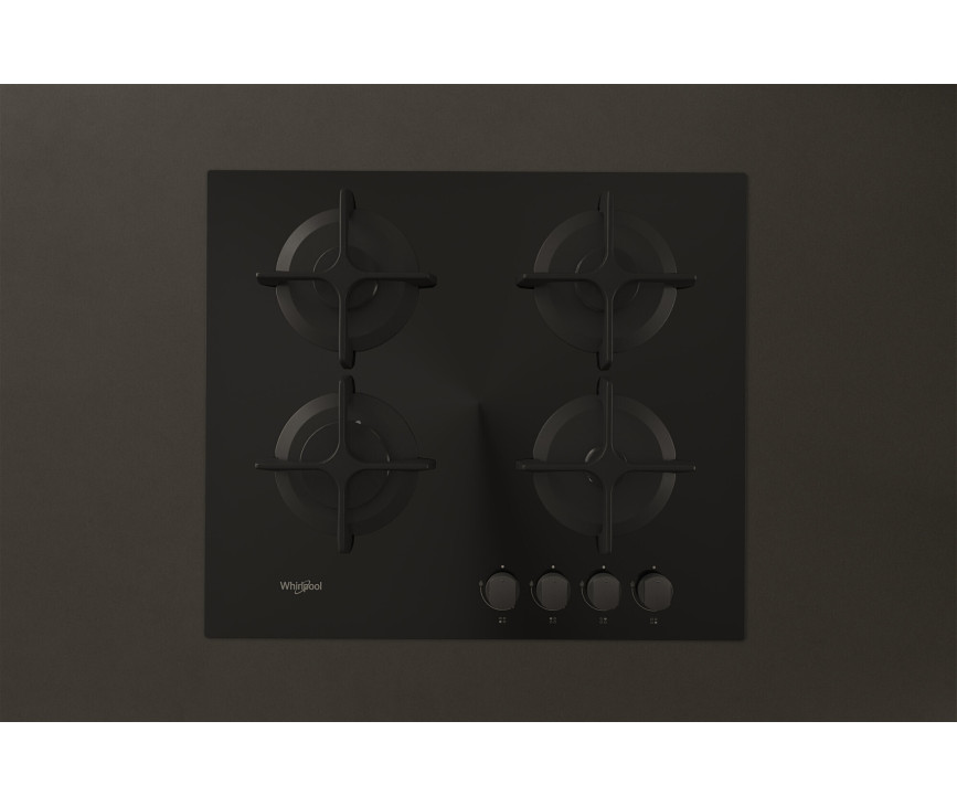 Whirlpool GOB616/NBNL inbouw kookplaat - gas-op-glas