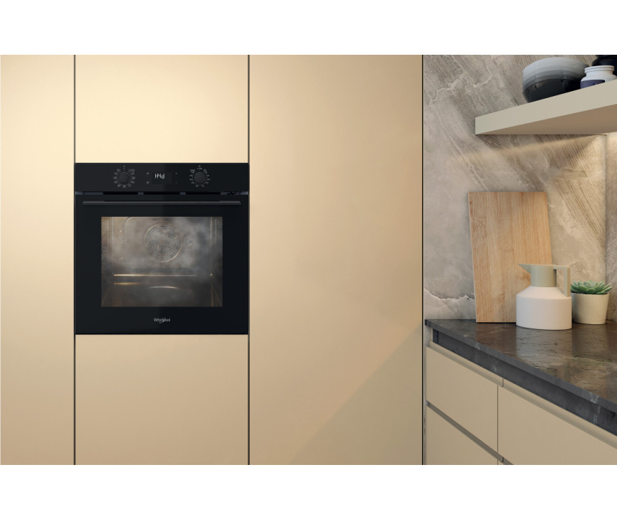 Whirlpool OMK58RU0B inbouw oven - zwart