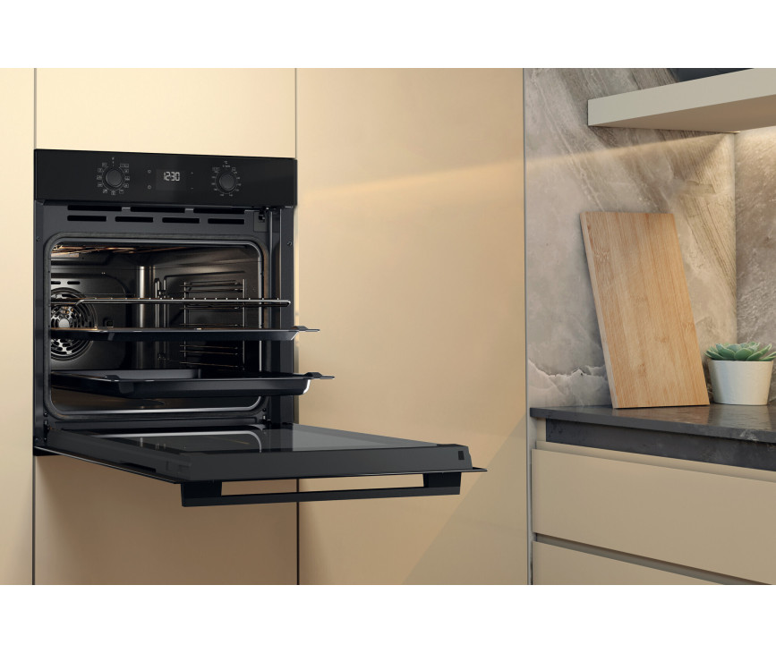 Whirlpool OMK58RU0B inbouw oven - zwart