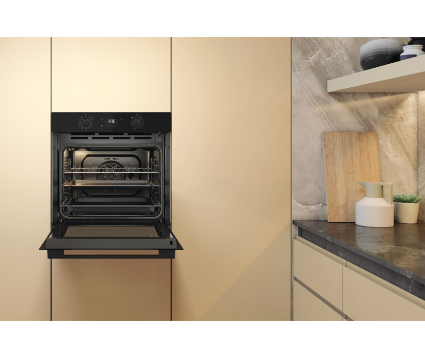Whirlpool OMK58RU0B inbouw oven - zwart